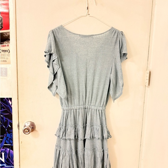 Free People Ruffle Mini Dress - Picture 2 of 6